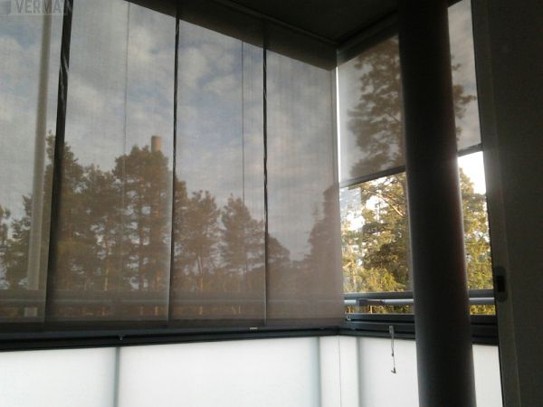 Paneliverho screen 5% aurinkosuoja kankaasta